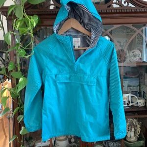 Cat& jack wind breaker jacket with hood 8/10